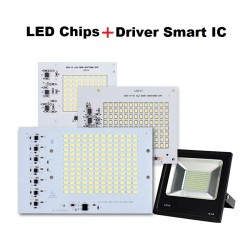 Νέο Smart IC Led Chip AC 220-240V Λειτουργεί Χωρίς Τροφοδοτικό